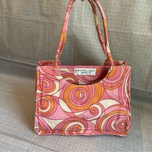 Vintage Margaret Smith of Maine Pucci Look Fabric Bag